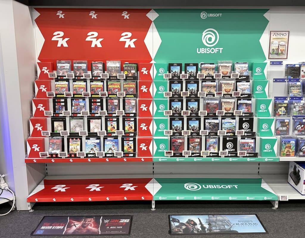 Regalmeter im Markt